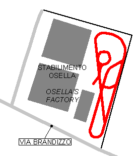Track layout as built